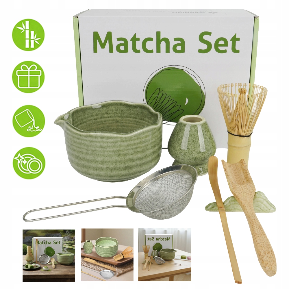 Zestaw Ceremonii Japońskiej Matcha, Ceremony Herbata Najlepszy