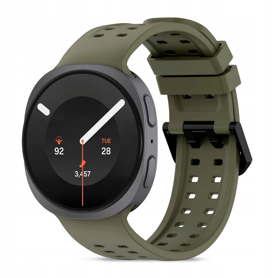 Pasek do Galaxy Watch 8 9 Classic Tech-Protect Silicone Air zielony