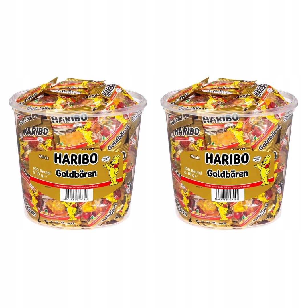 Żelki Goldbaren mini 200szt 2x1kg Haribo