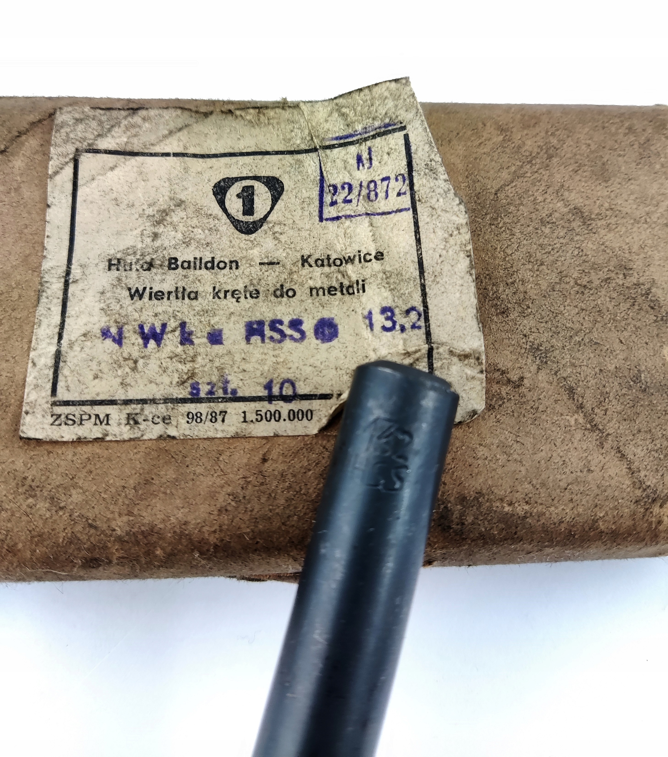 WIERTŁO DO METALU 13,2 NWKa POLSKIE NOWE Zastosowanie do metalu