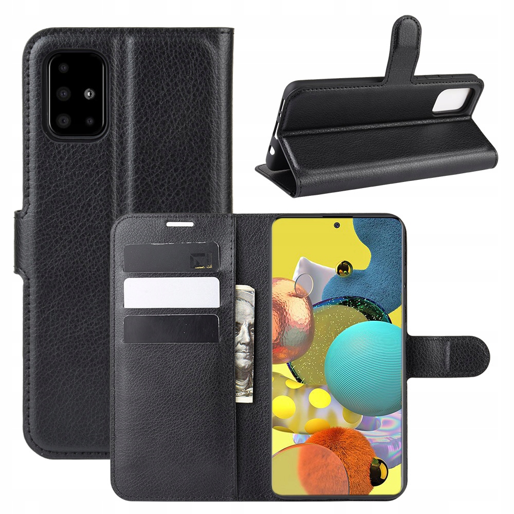 

Etui Portfel Litchi Case Obudowa Do Galaxy A51 5G