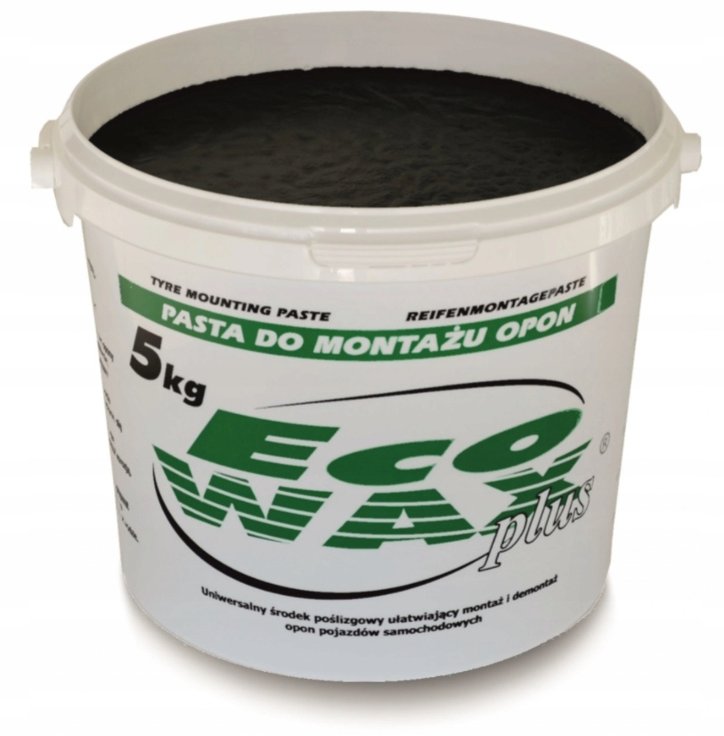 

Czarna Pasta Maść Montażowa do Opon Ecowax 5kg