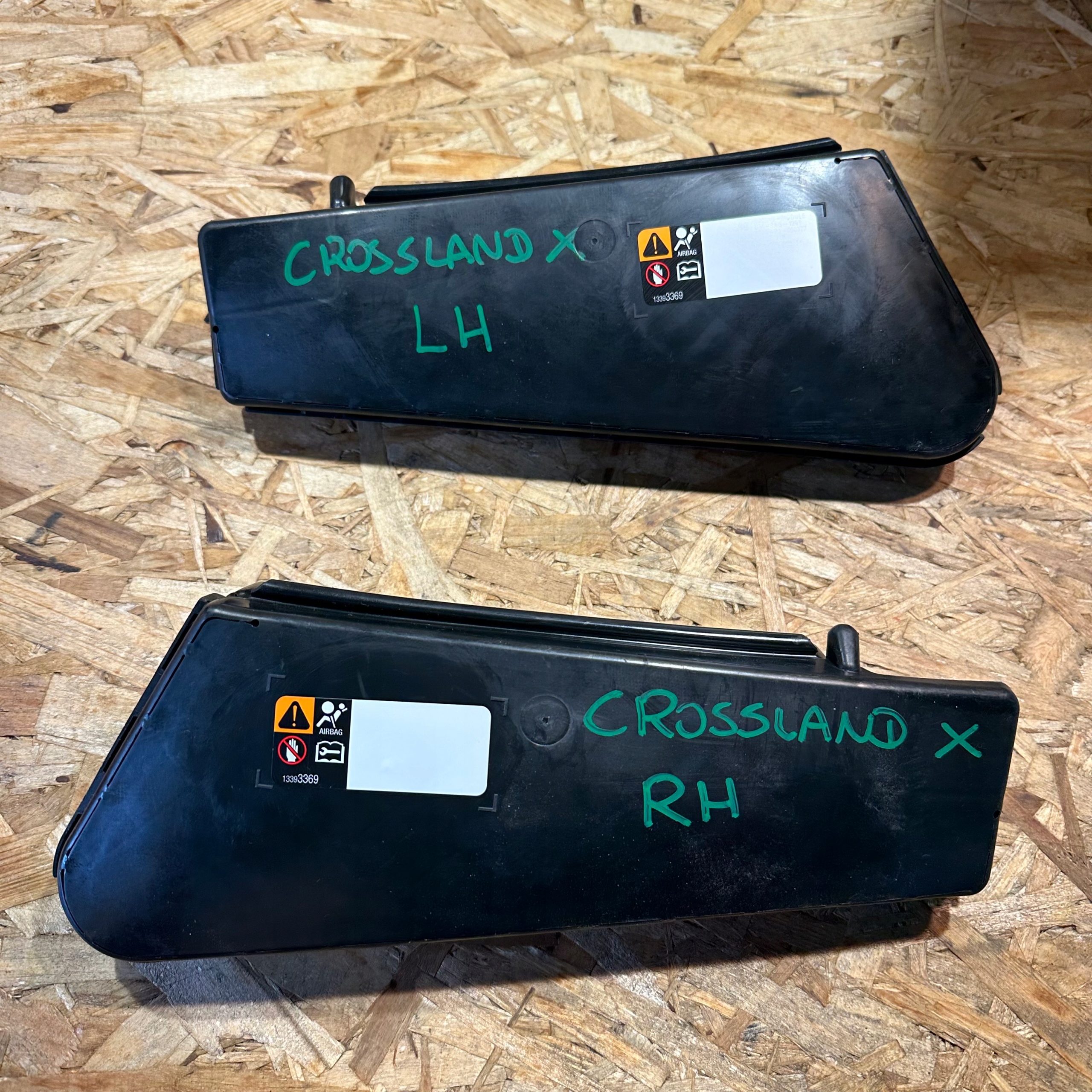 SEAT AIRBAG LEFT RIGHT OPEL CROSSLAND X