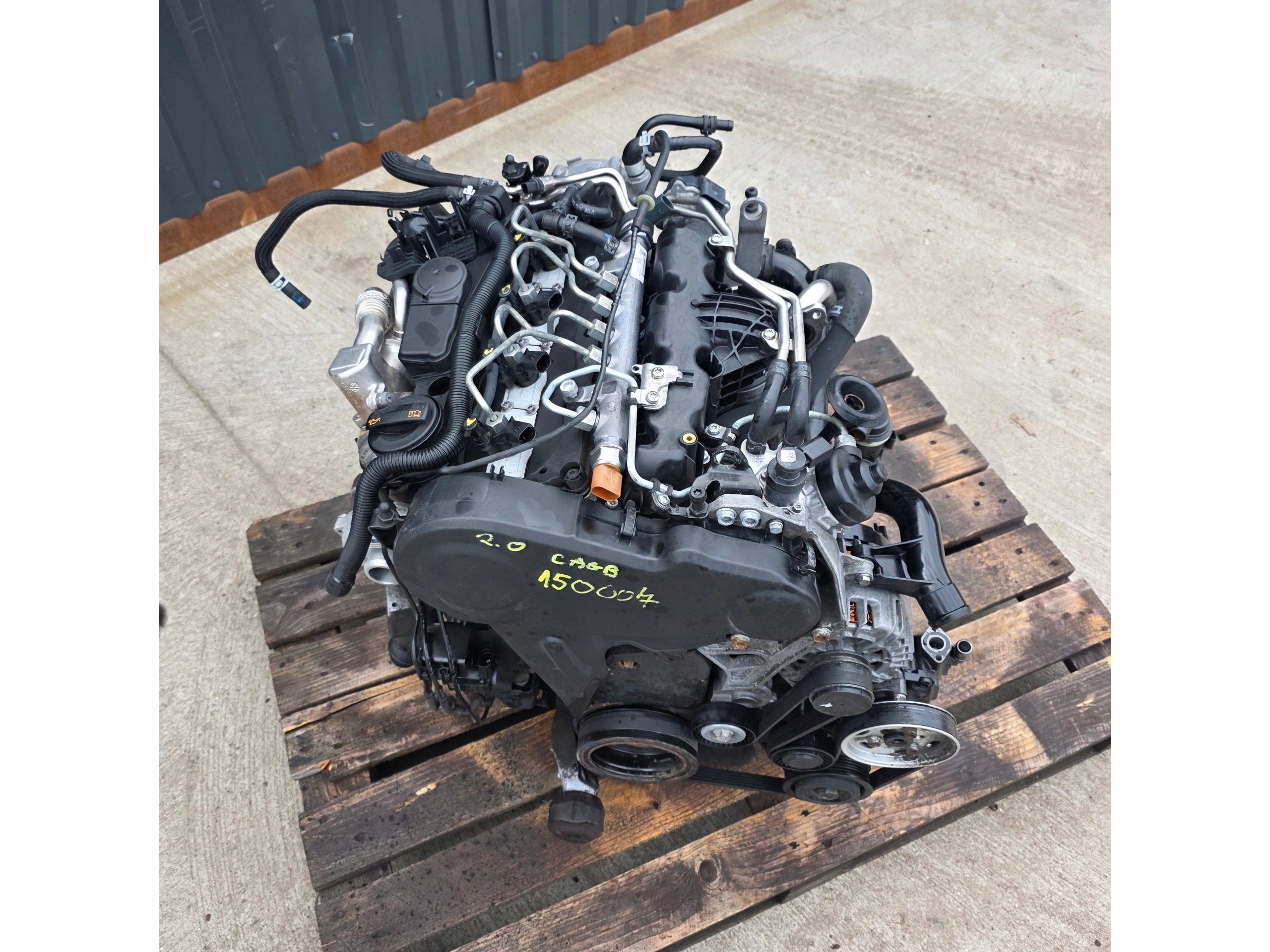 engine complete AUDI A4 B8 A5 A6 SEAT EXEO 2.0 TDI CAG CAGB 150007 KM !!!