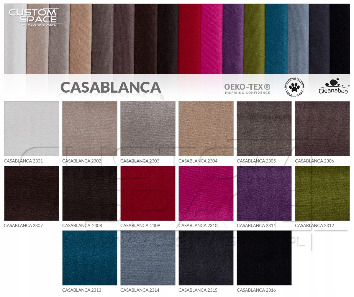 Panele tapicerowane 30x70 oparcie poduszka custom Cechy dodatkowe gładki