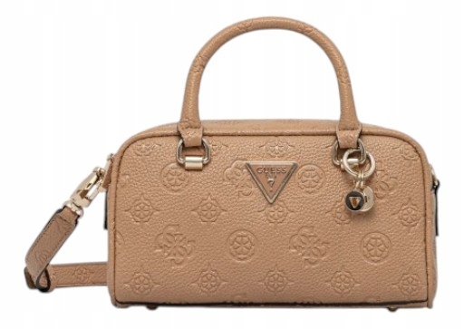 Guess Dámská Kabelka Cresidia Small Satchel Hnědá