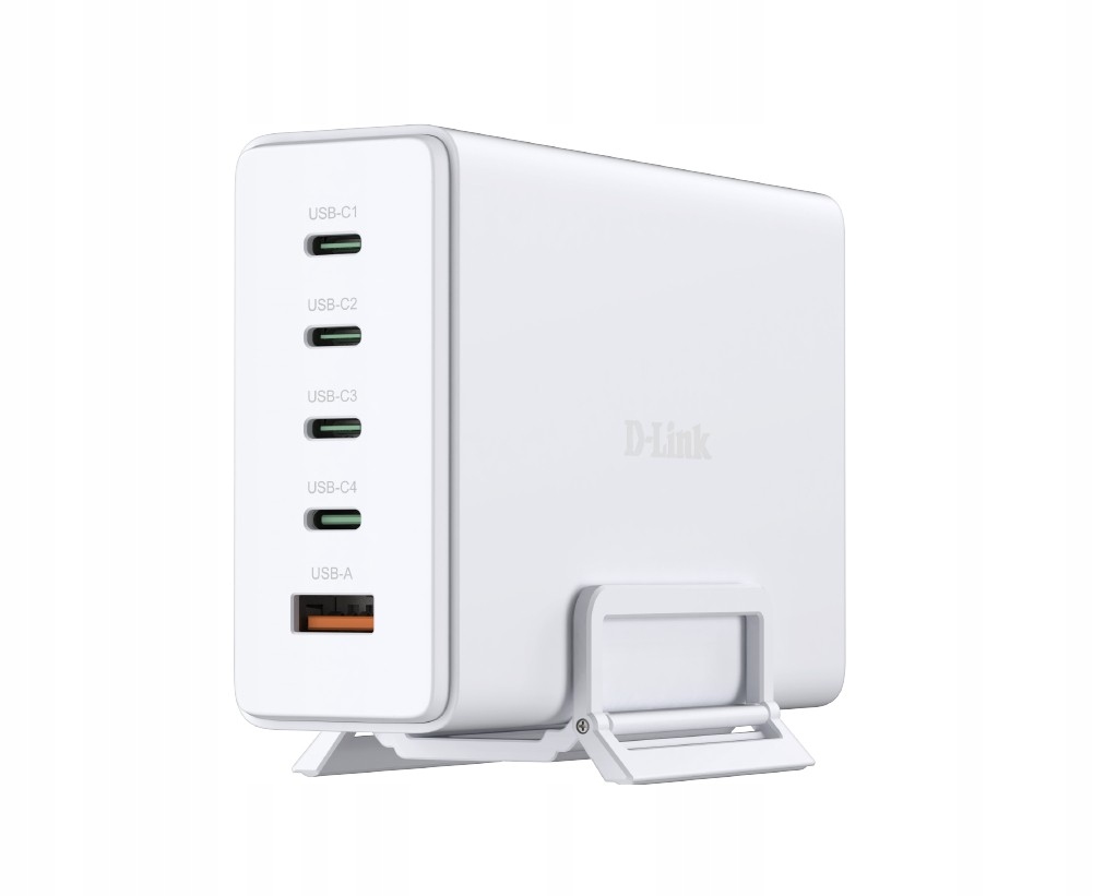 D-link Nabíječka napájecí adaptér Gan 240W 4x Usb-c 1x Usb-a