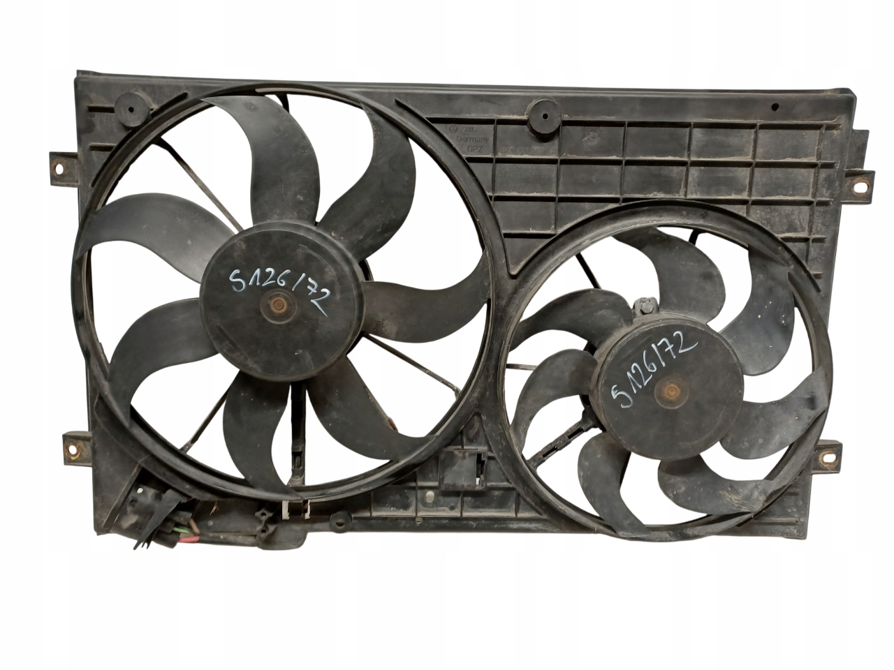 VW AUDI SEAT SKODA - WENTYLATOR CHŁODNICY 1K0121207B