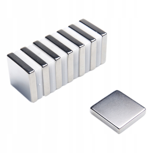 

Magnes Neodymowy Płytkowy Mpł 25x25x5 N38