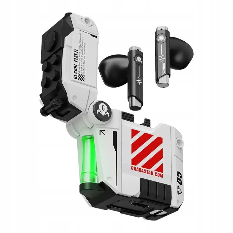 GravaStar Sirius P5 Słuchawki Bezprzewodowe Douszne Bluetooth IPX4 Mecha
