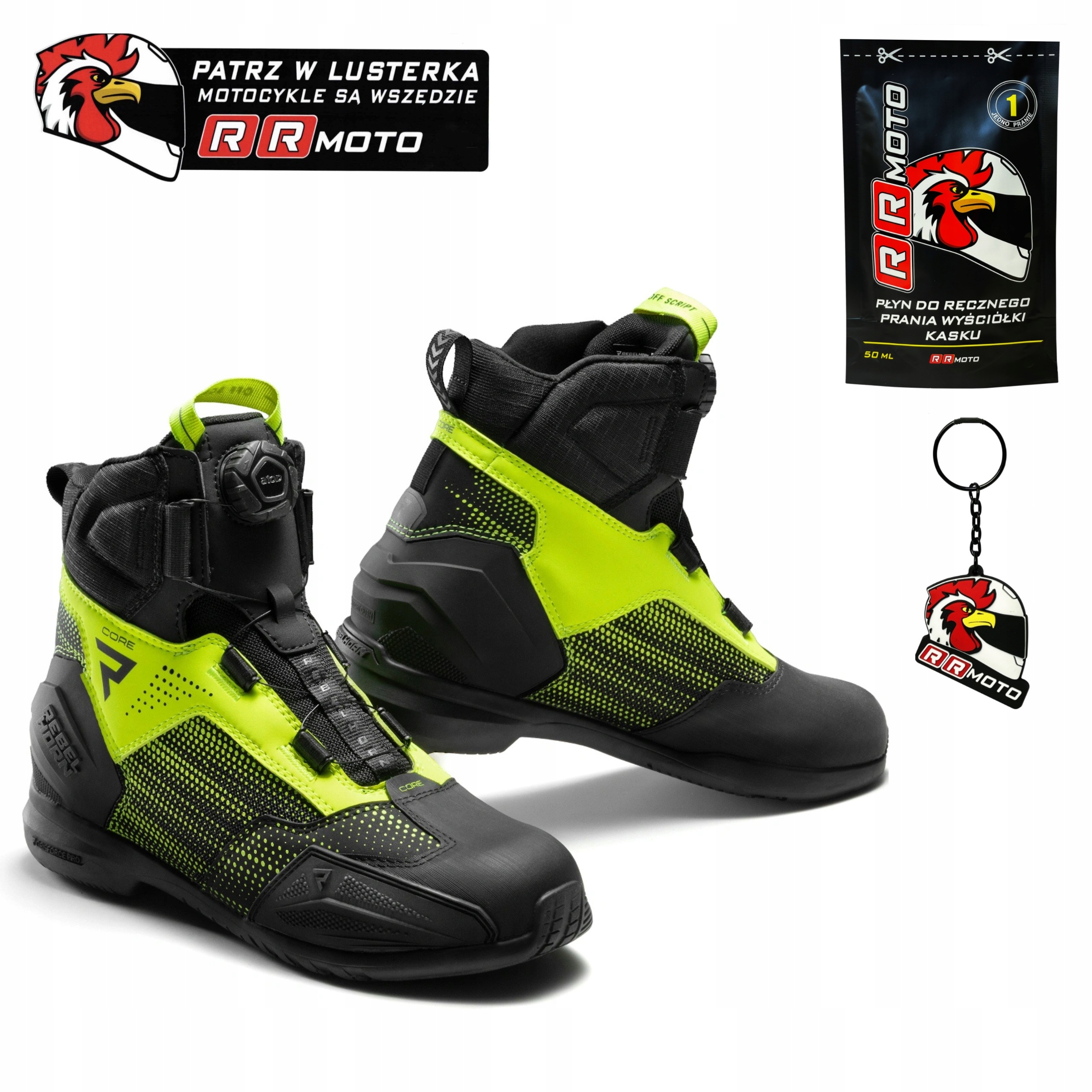 Krátke topánky Rebelhorn Core Black/fluo Yellow čierne žlté fluo Darčeky