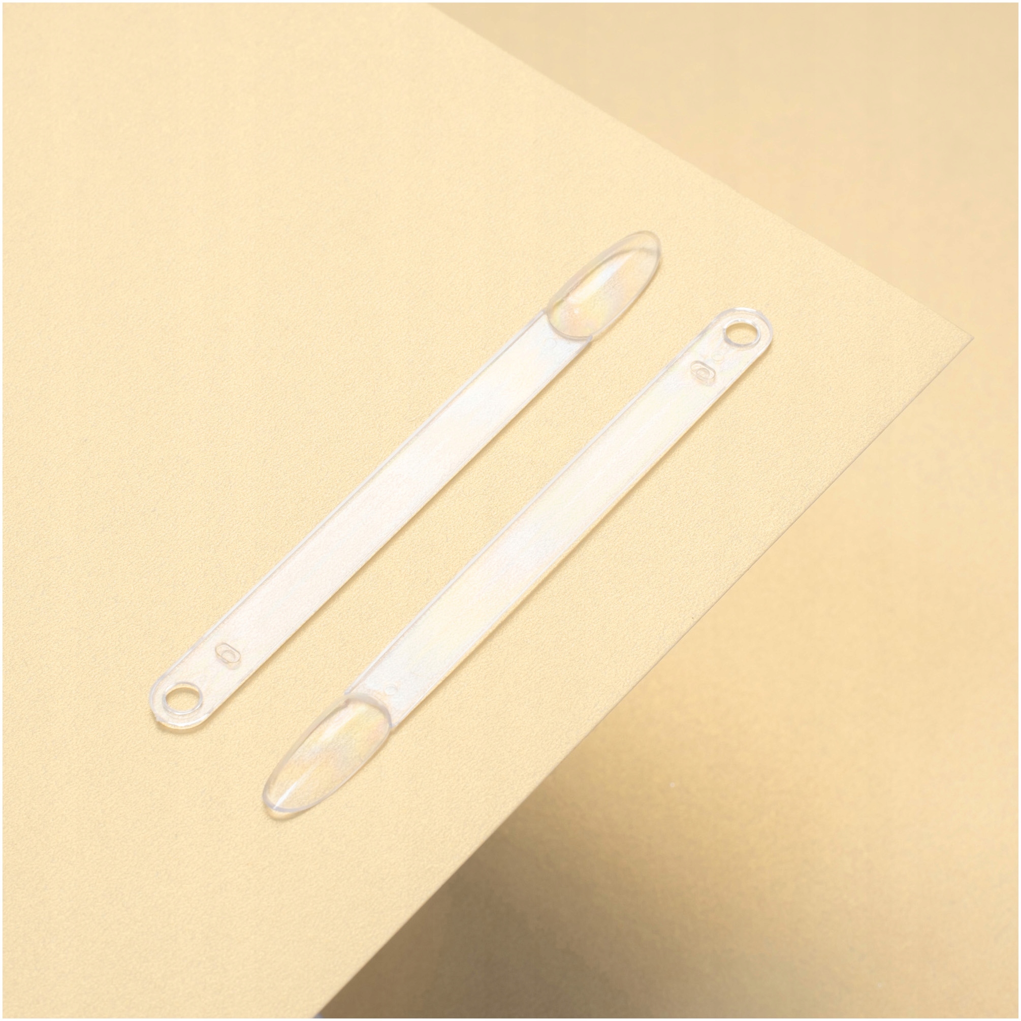 Wzornik do Paznokci na Kole Migdał Przezroczysty Wachlarz 50 Tipsów EAN (GTIN) 5903802816877