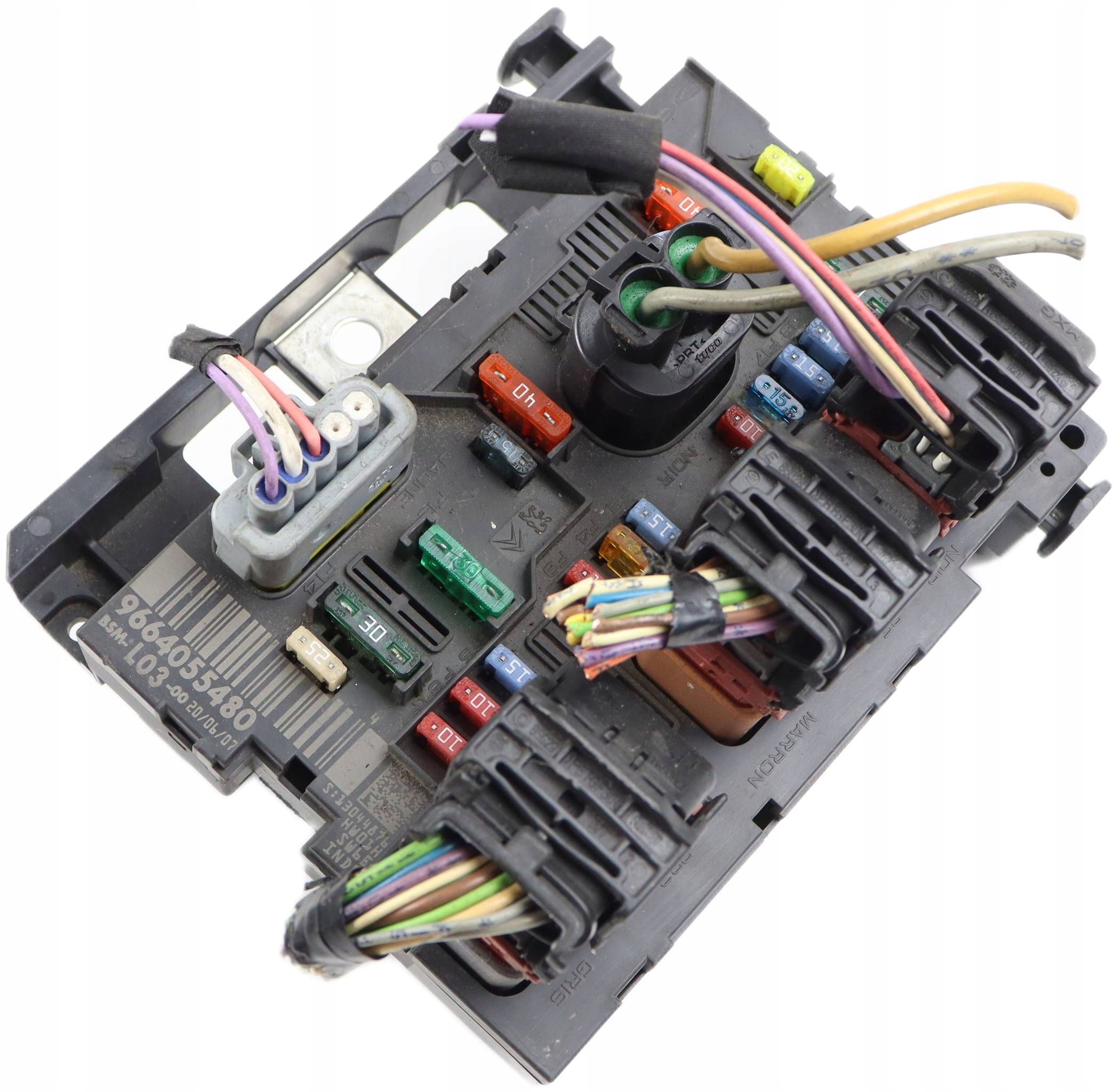 CITROEN PEUGEOT module compartment control unit BSM 9664055480