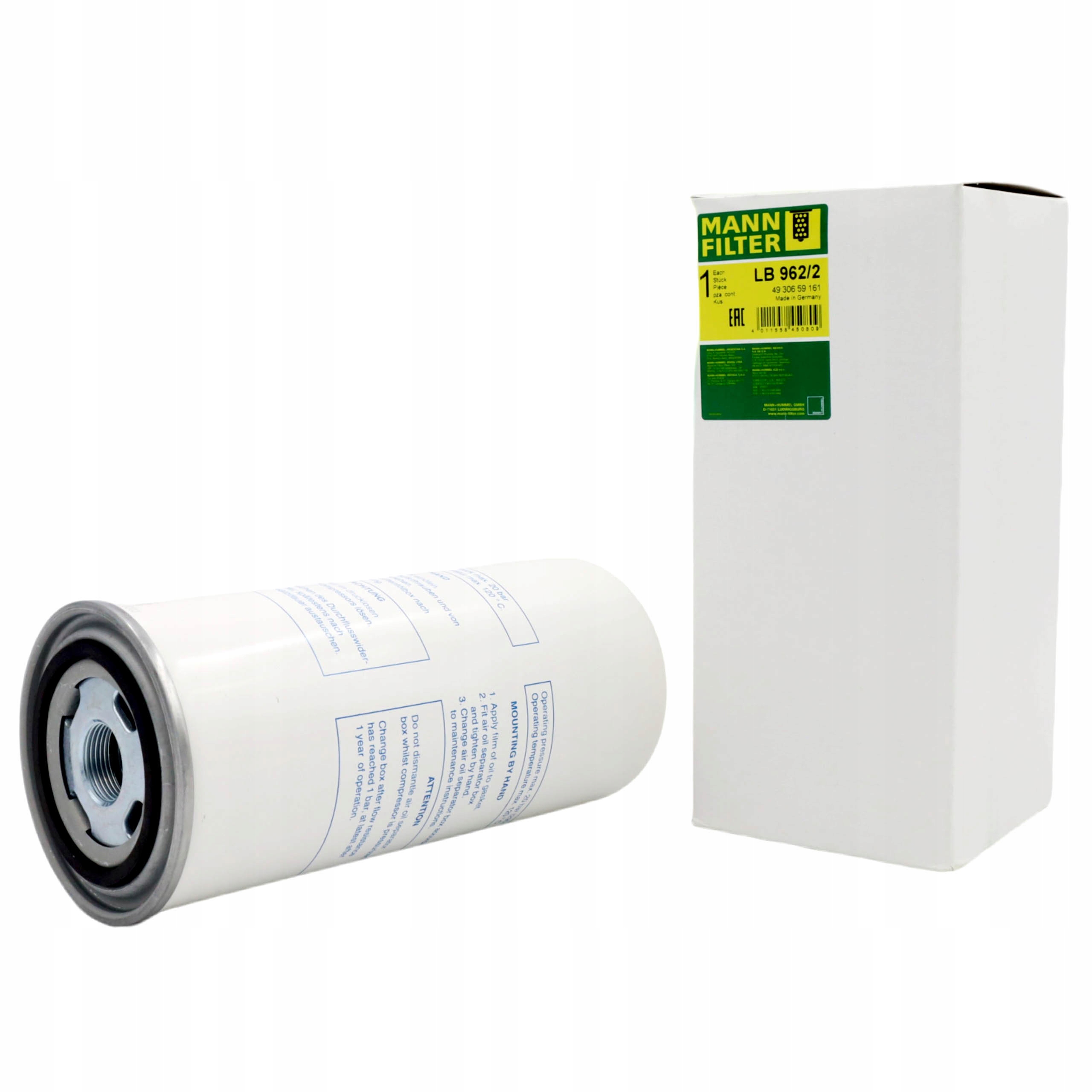 Separator Powietrza Olej MANN LB962/2