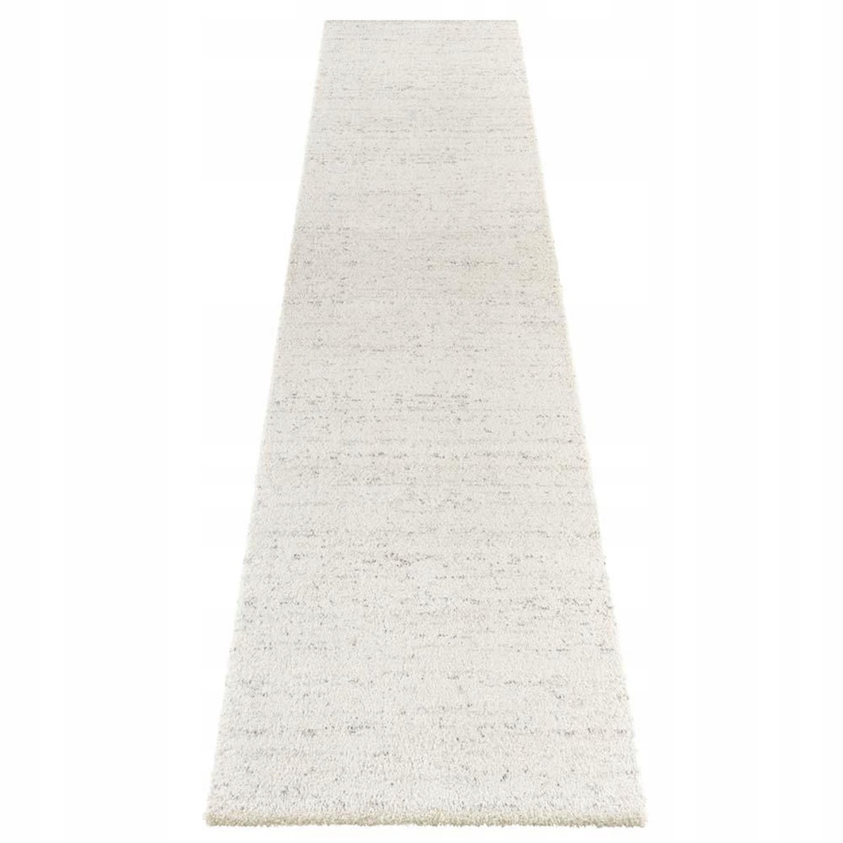 Koberec Běhoun shaggy 80x200 cm, měkký krémový koberec běhoun koberec