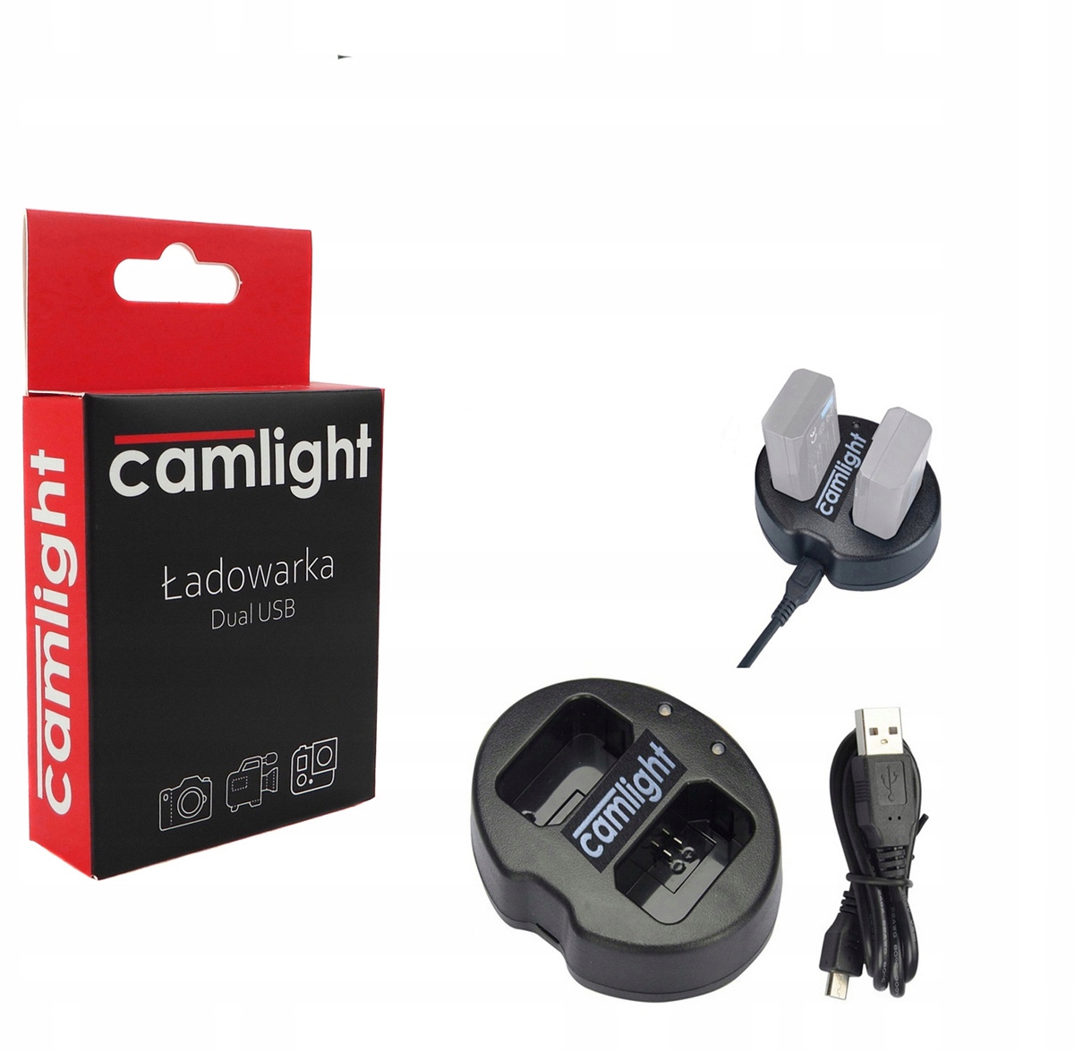 ŁADOWARKA USB + 2 x BATERIA do SONY Alpha A6300 EAN (GTIN) 5903857102741