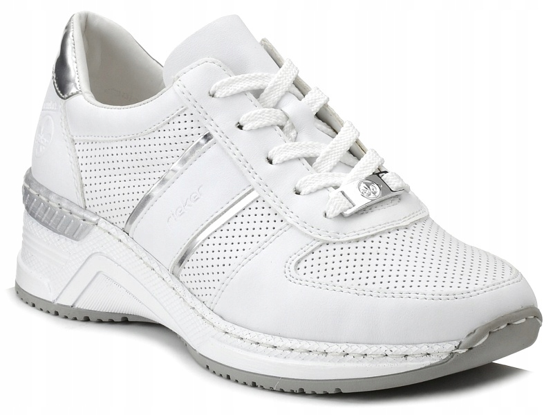 

Sneakersy damskie na koturnie Rieker N4315-80 38