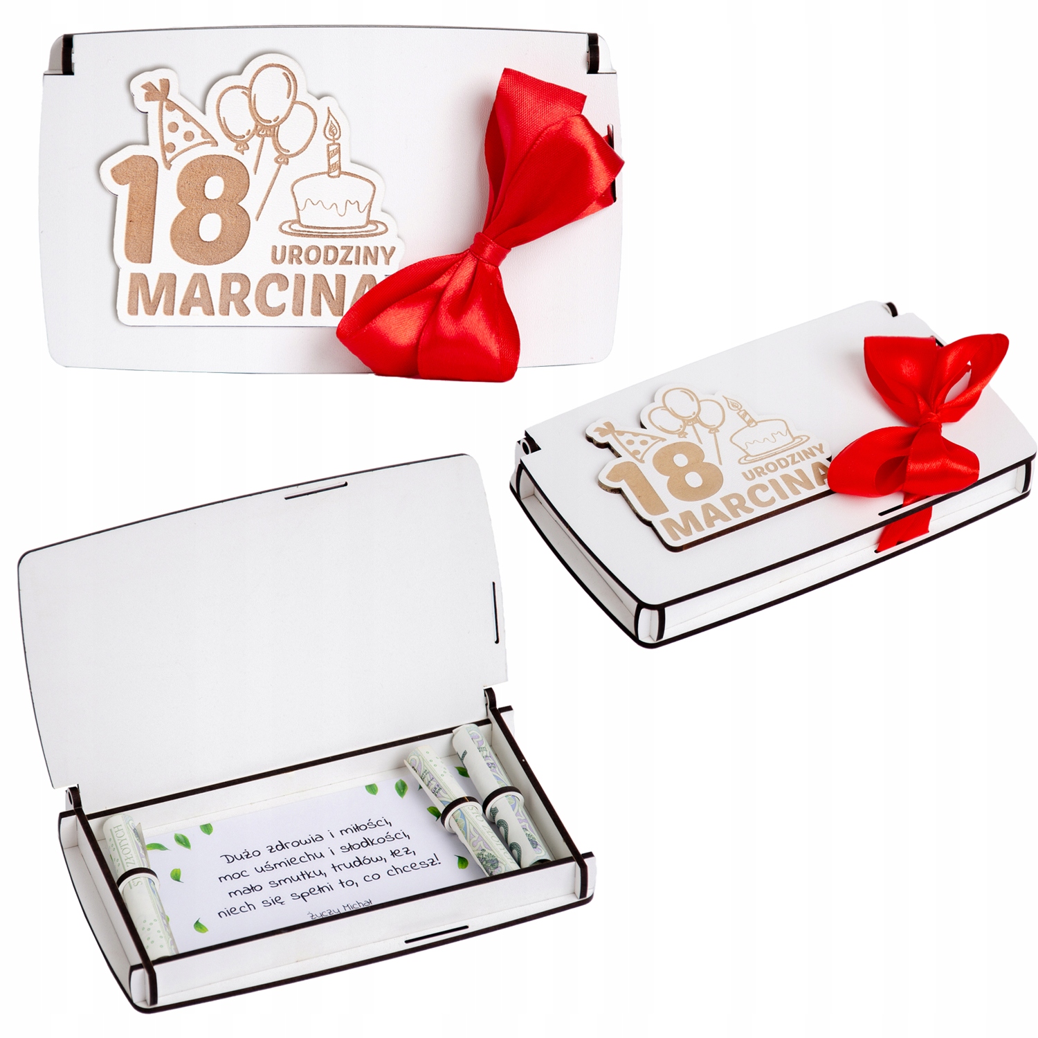 

Pudełko Na Pieniądze, Urodziny 18 30 40 50