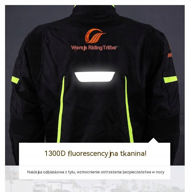 RIDING TRIBE KURTKA MOTOCYKLOWA TEKSTYLNA PYRAMID Rozmiar 4XL