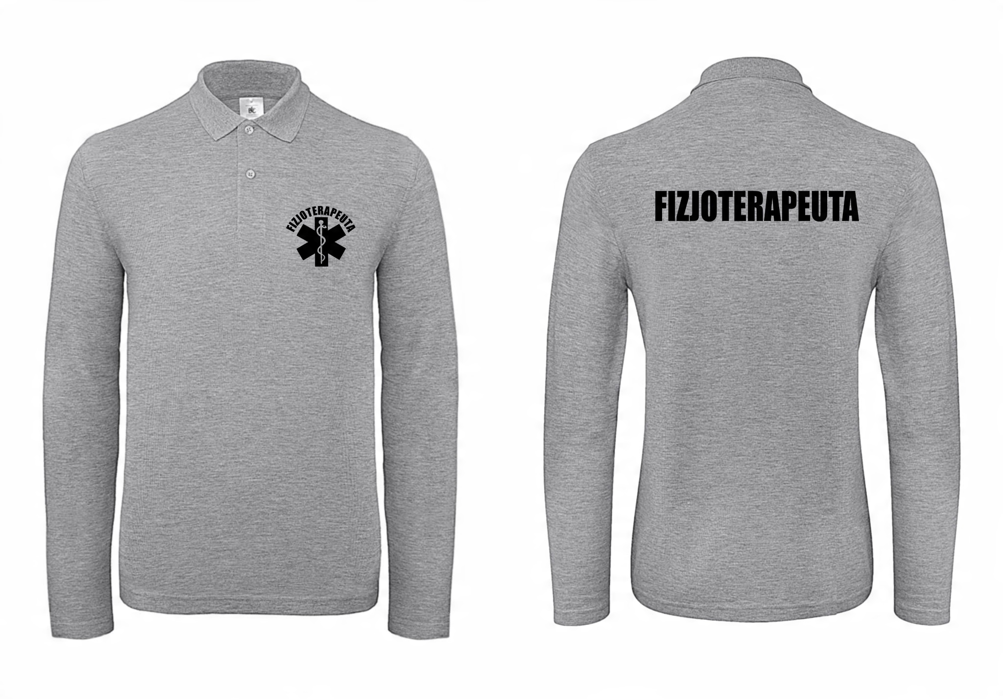 

Polo long Fizjoterapeuta Haft Eskulap Hgsmxl