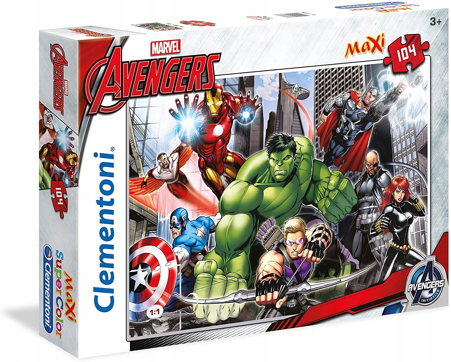 

Puzzle 104 Maxi Marvel Avengers 23688