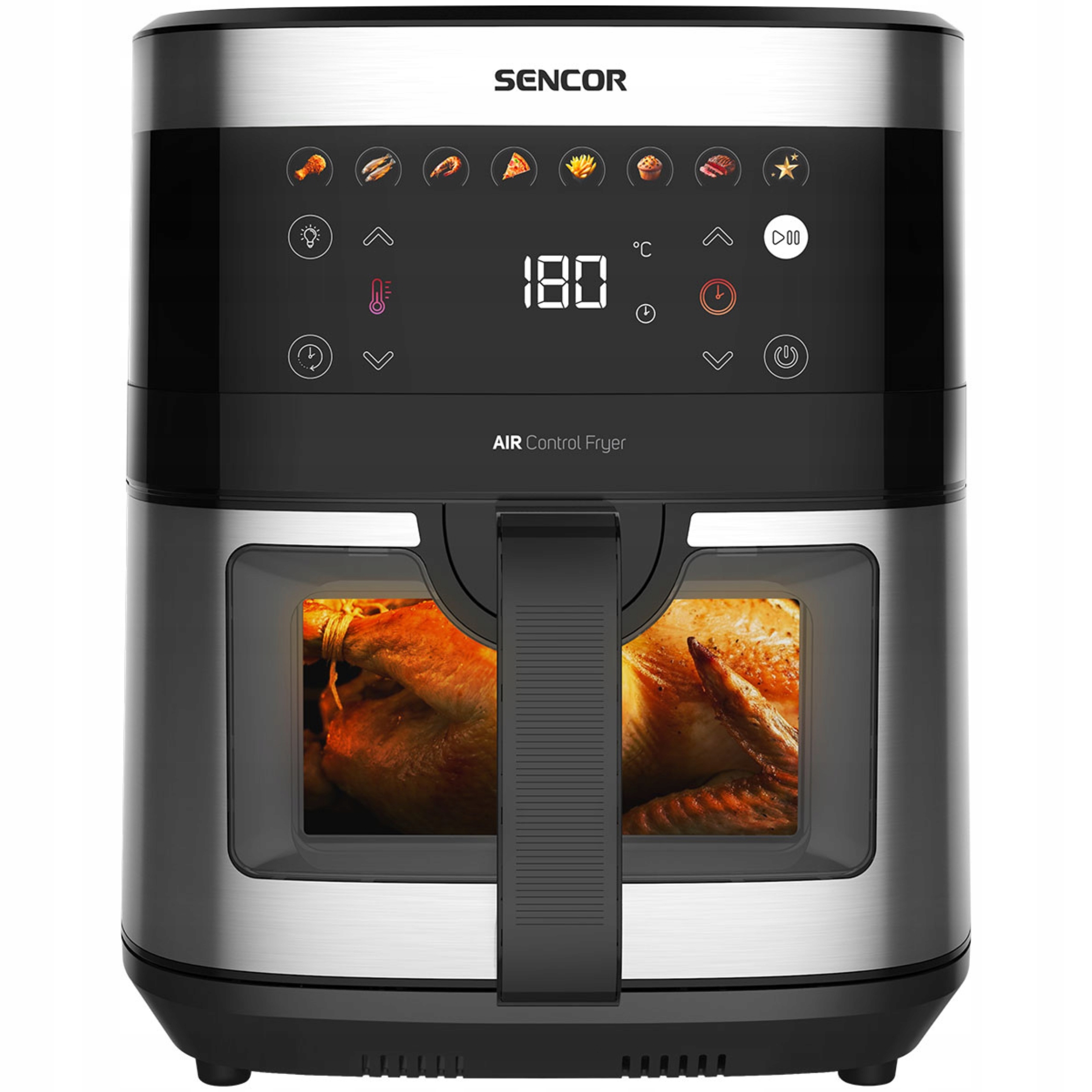 Frytownica Beztłuszczowa Sencor Sfr 9000BK Frytkownica 9L 1700W Led 40-200C