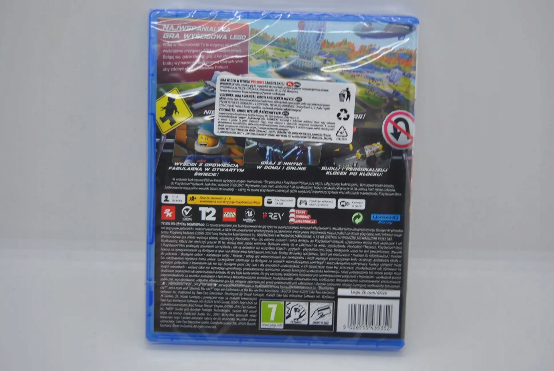 LEGO 2K DRIVE PS5 Granice wiekowe (PEGI) 7