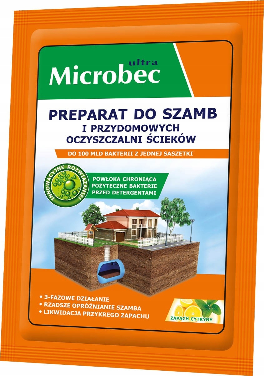 

Microbec Ultra Preparat Do Szamb Zapach Cytryny sa