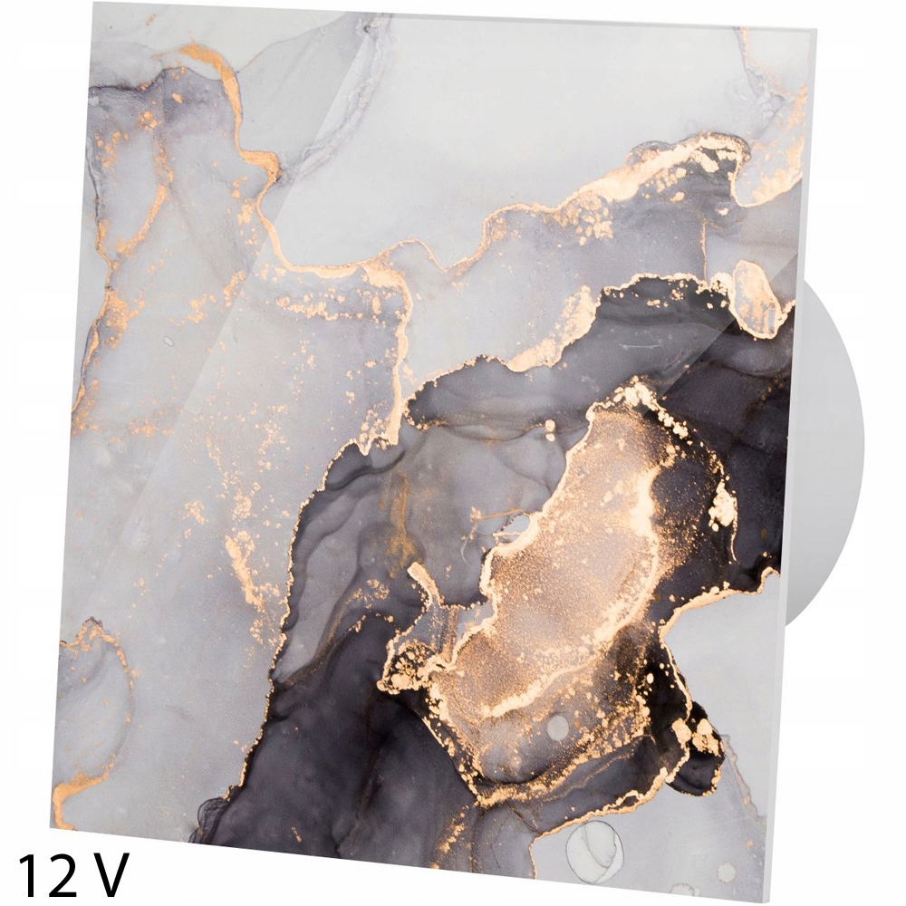 Nízkonapěťový Ventilátor 12V Skleněný Mramor Standard Fi 100