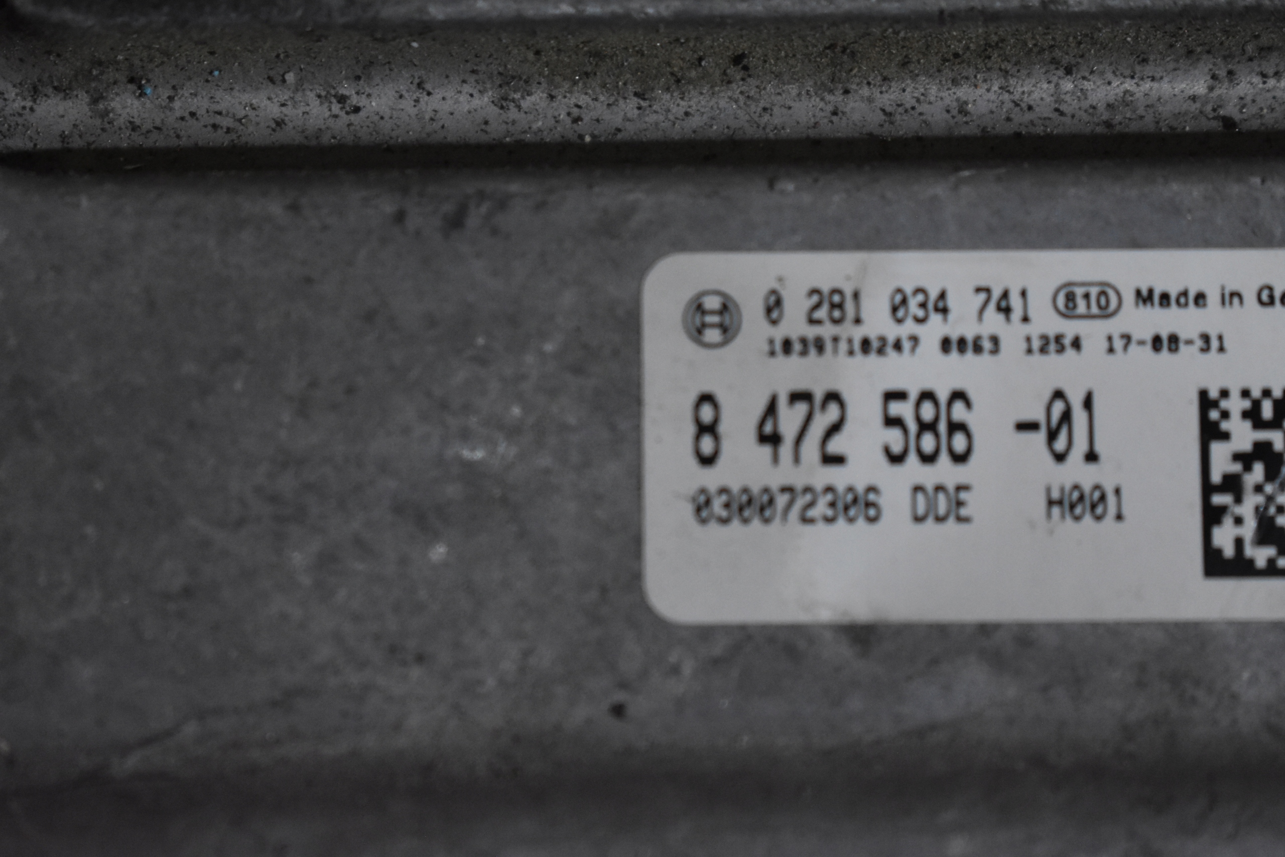 IDEALNY control unit of the engine BMW 1 9