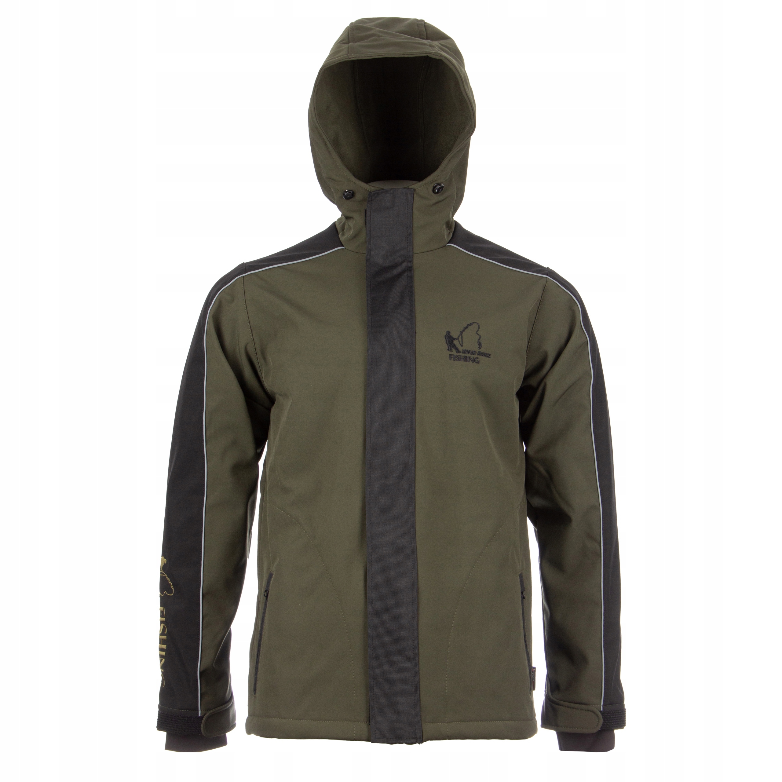 Wędkarska Kurtka softshell na Ryby Nieprzemakalna "FISHING PRO M