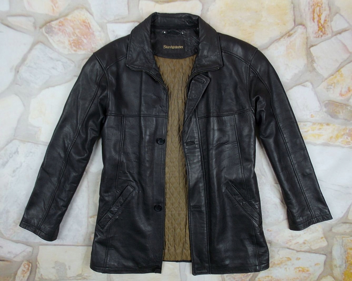 SKINDGALLERIET KURTKA SKÓRZANA SOPRANO ELEGANT 52 Rozmiar 52
