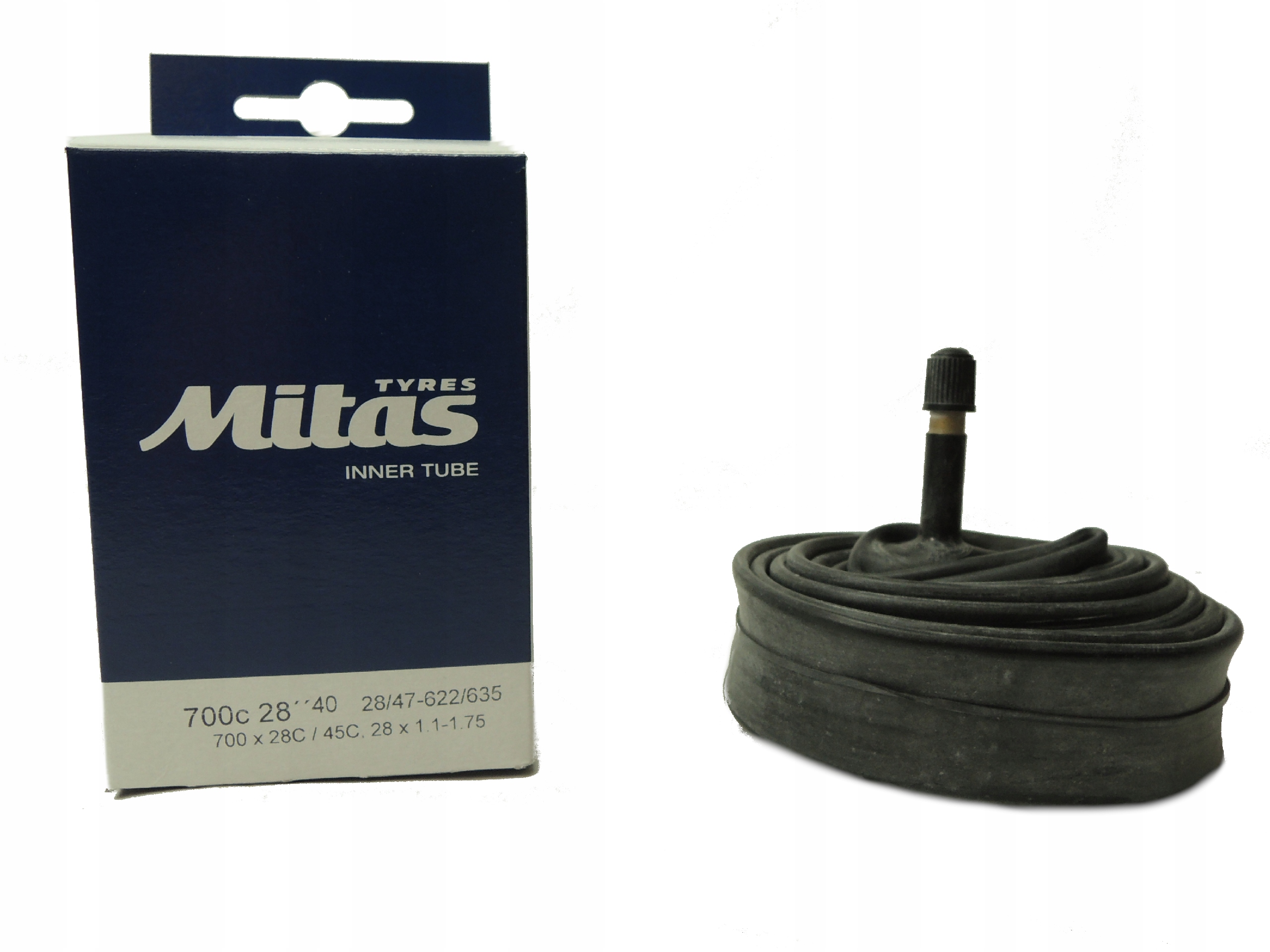

Dętka Rowerowa Mitas 28 28 47x622 AV40 Auto