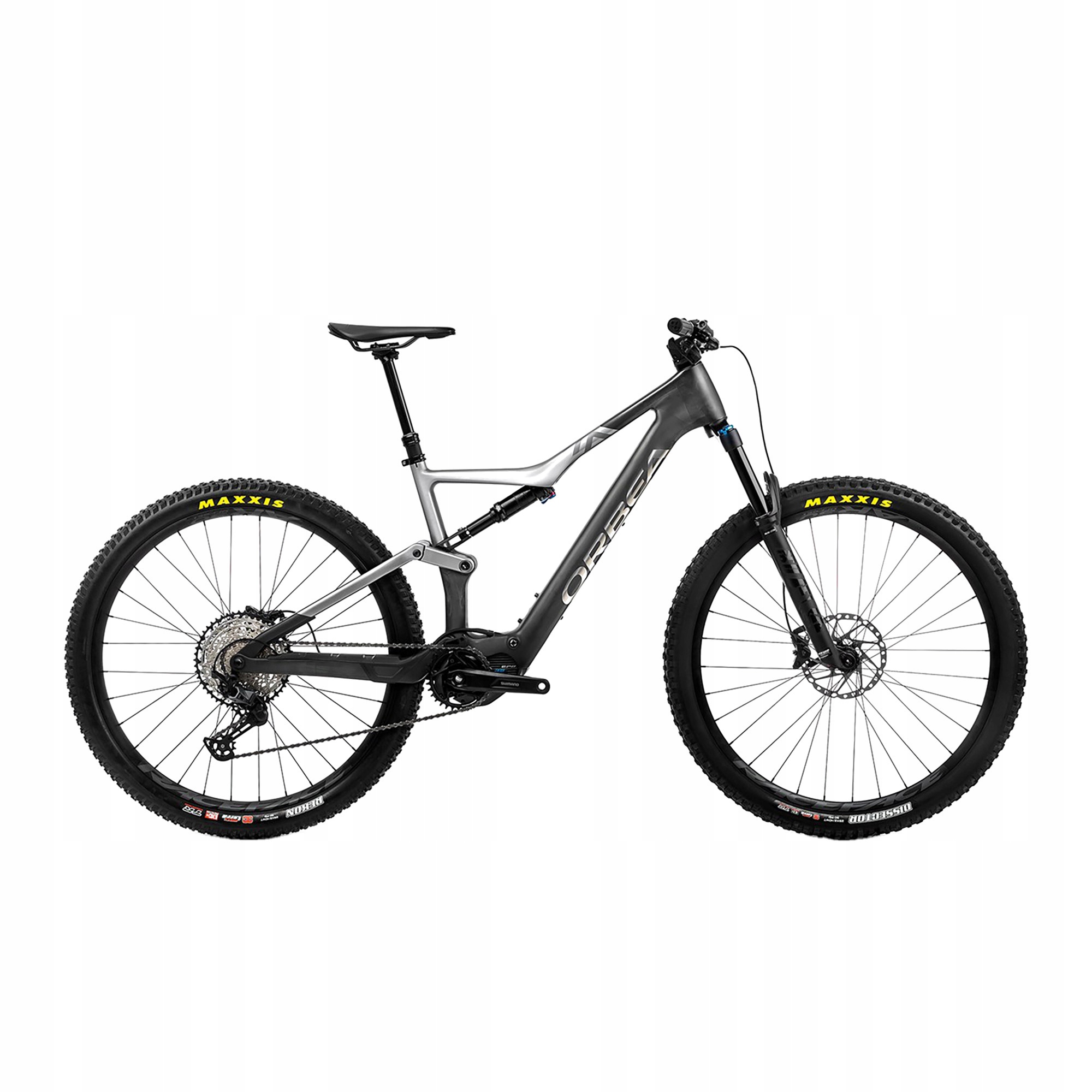 Rower elektryczny Orbea Rise M20 srebrno-czarny L