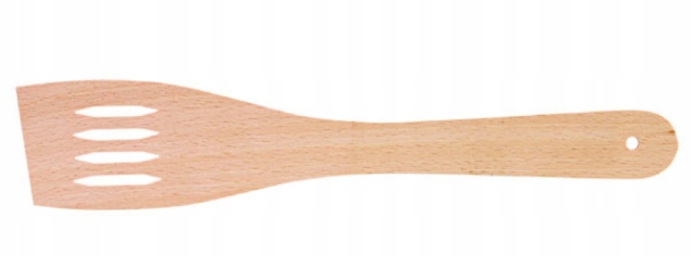 

Łopatka Drewniana Ażurowa Prosta 30 cm