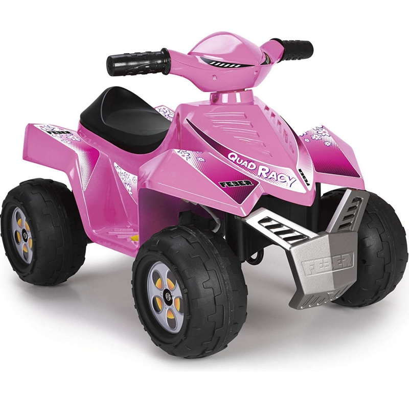 Feber Rozowy Quad Racy na akumulator 6V