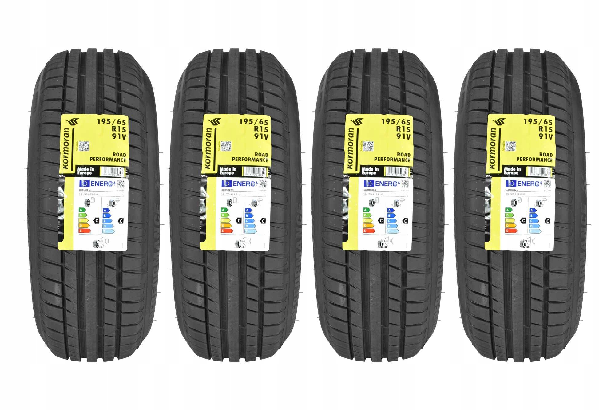 

4 Opony letnie 195/65R15 Kormoran Road Performance