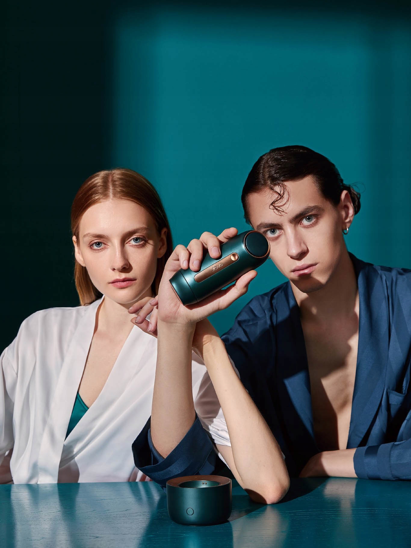 BEZPRZEWODOWY LASER IPL HIPL DEPILATOR LASER Jovs Kolor dominujący zielony