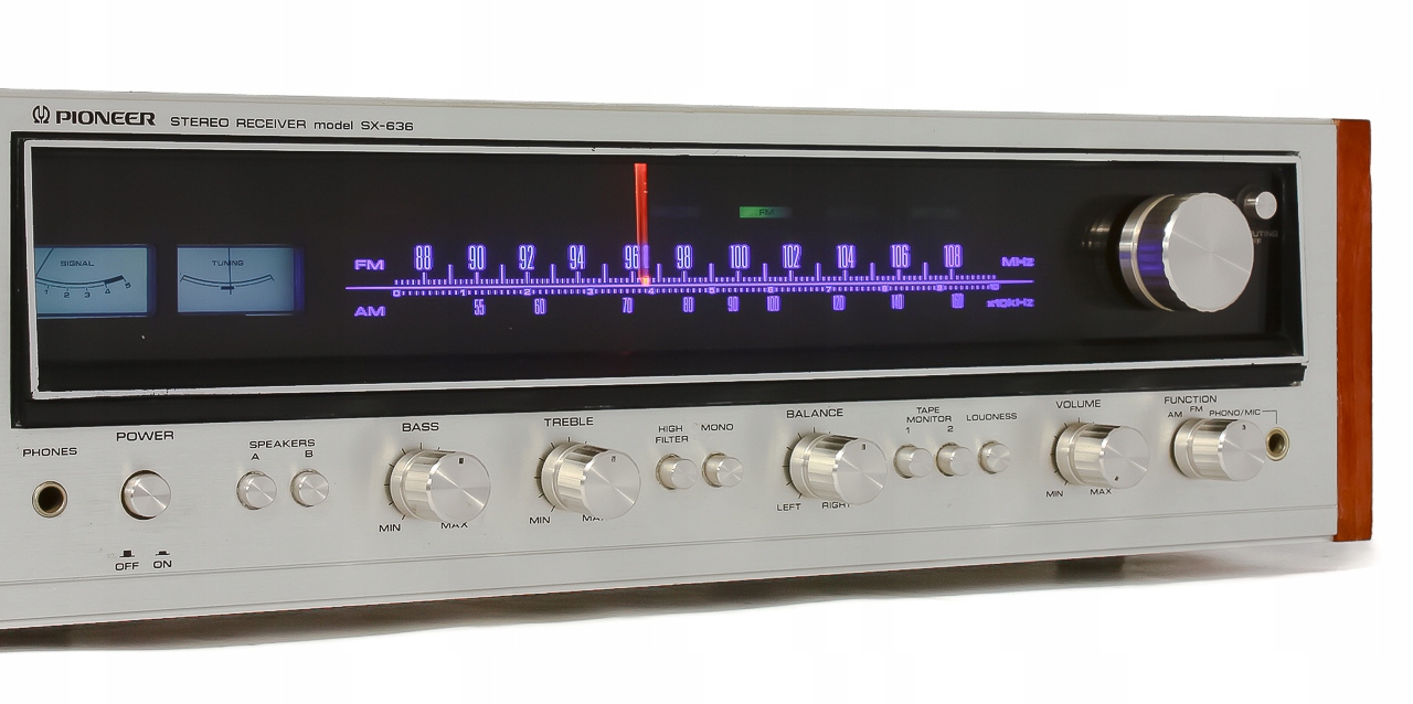 PIONEER SX-636 FLAGOWY AMPLITUNER STEREO VINTAGE - Sklep