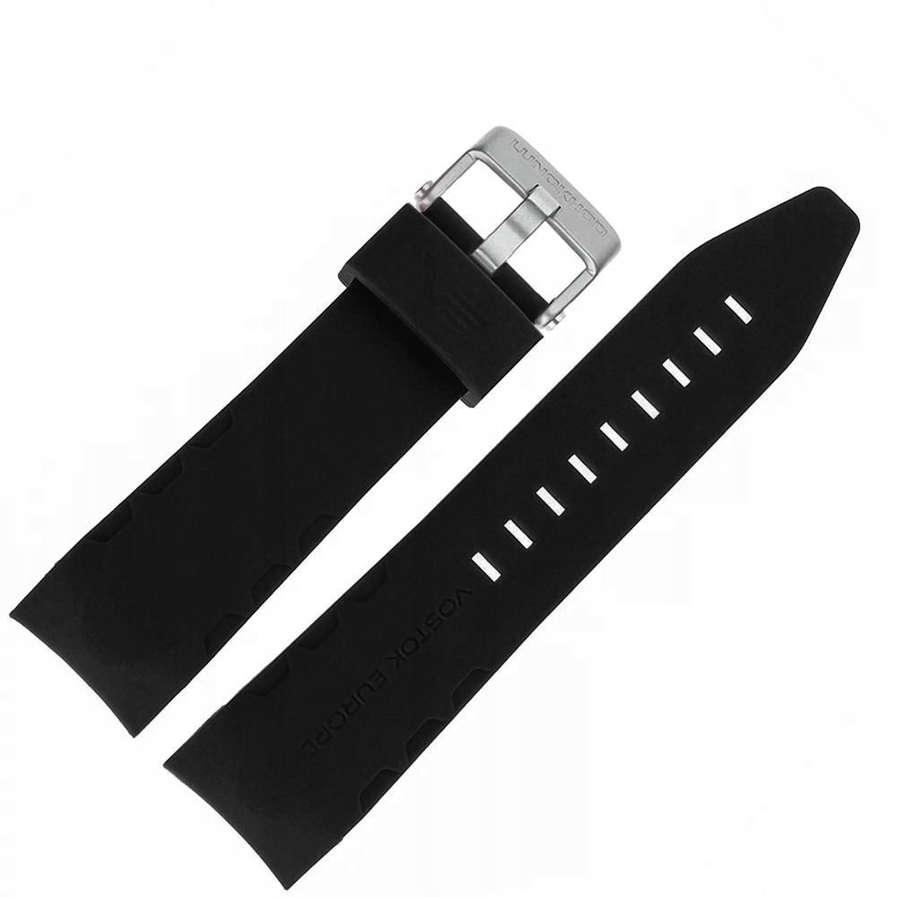 Pásek Lunokhod Silikon (5213) černý s matnou barvou
