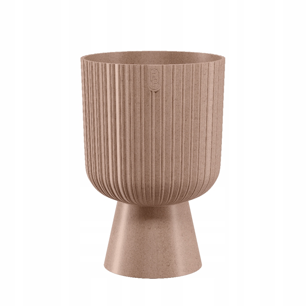 

Doniczka okrągła Keli Mika Eco Wood 18 na nóżce