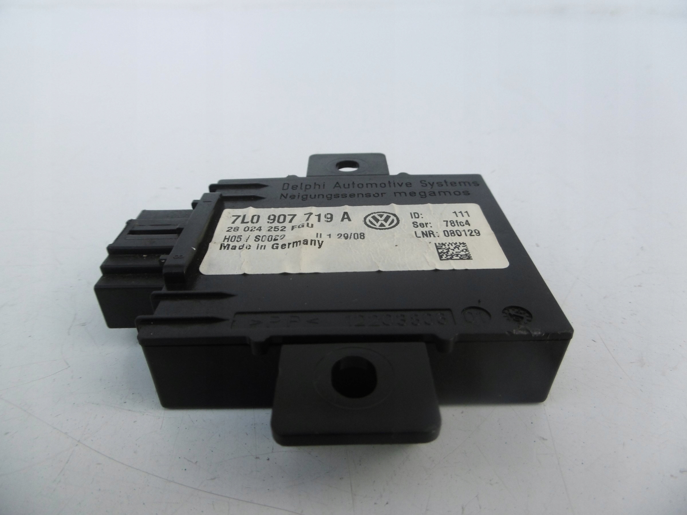 module alarm module control unit PORSCHE CAYENNE 7L 7L5