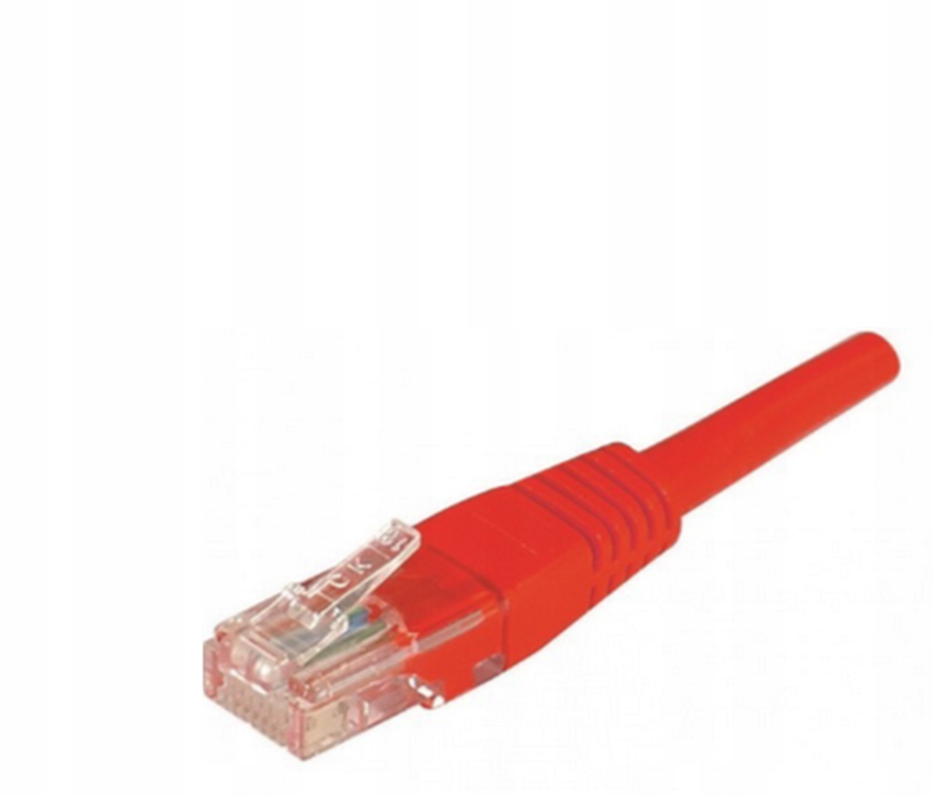 

Patchkabel RJ45 Cat 6 U/utp Czerwony 1,5M