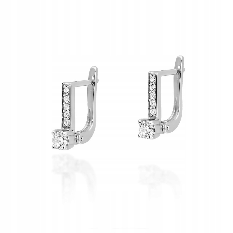 

Kolczyki w białym złocie z brylantami 0,32 ct 585