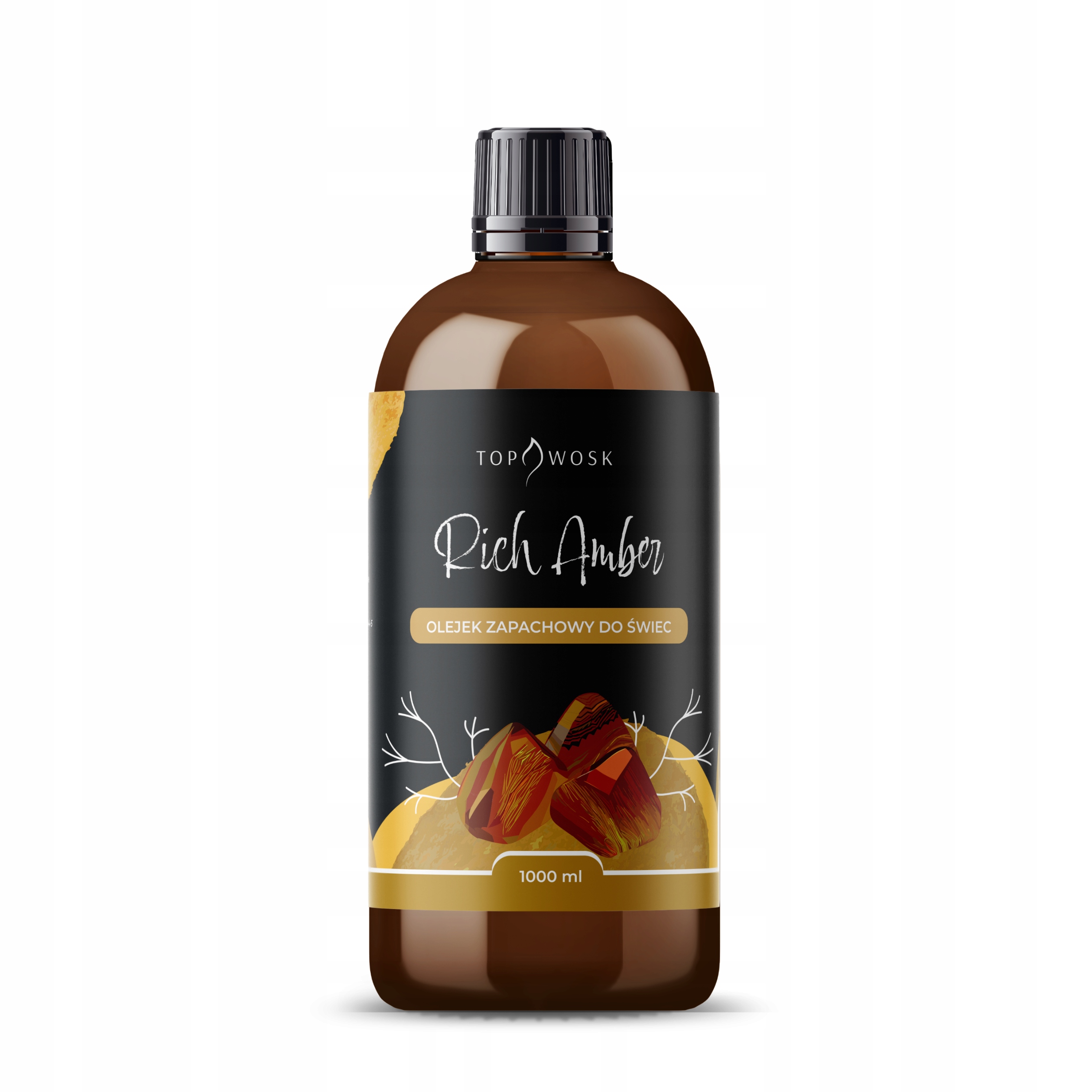 Vonný olej na sviečky Rich Amber 1000 ml