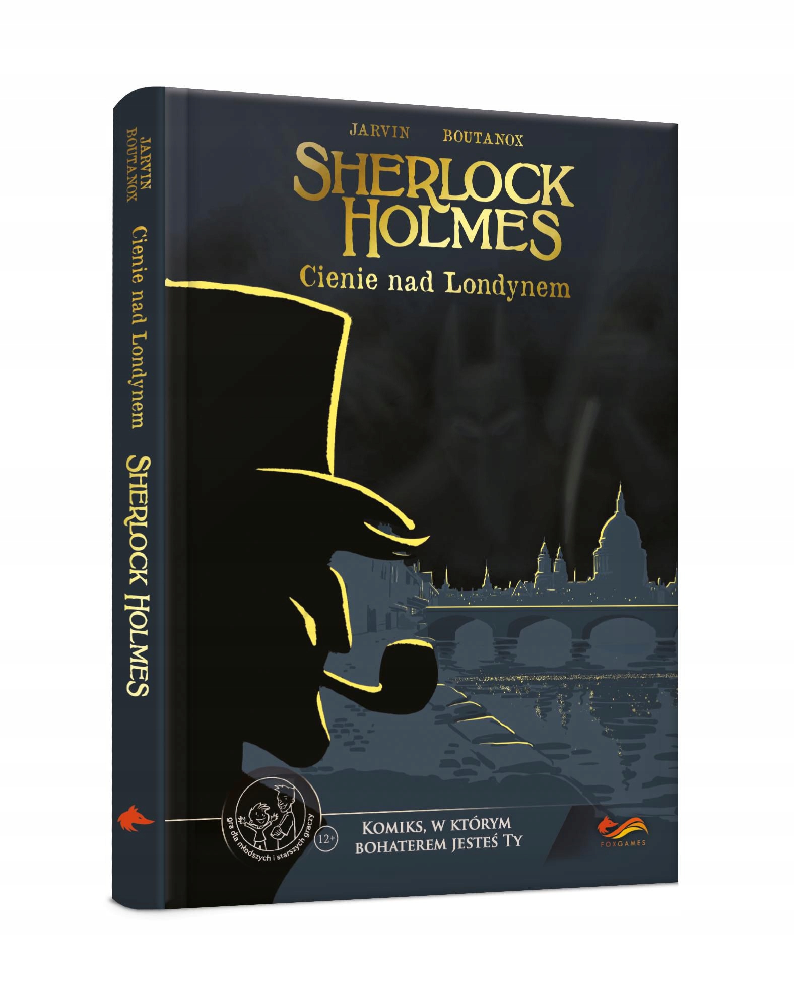 SHERLOCK HOLMES CIENIE NAD LONDYNEM KOMIKS Boutanox Jarvin