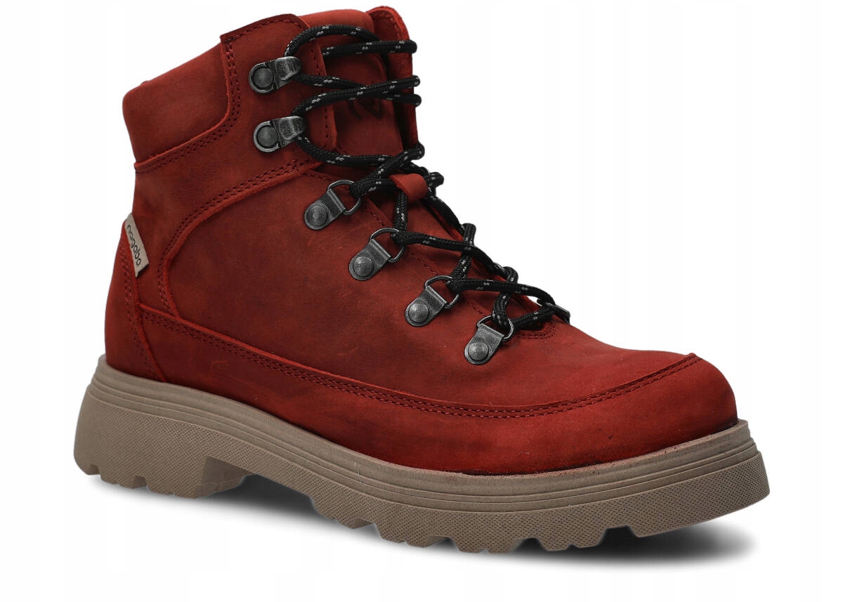 Nagaba 287 Červená Crazy Plst Dámský Trekking Velikost 41