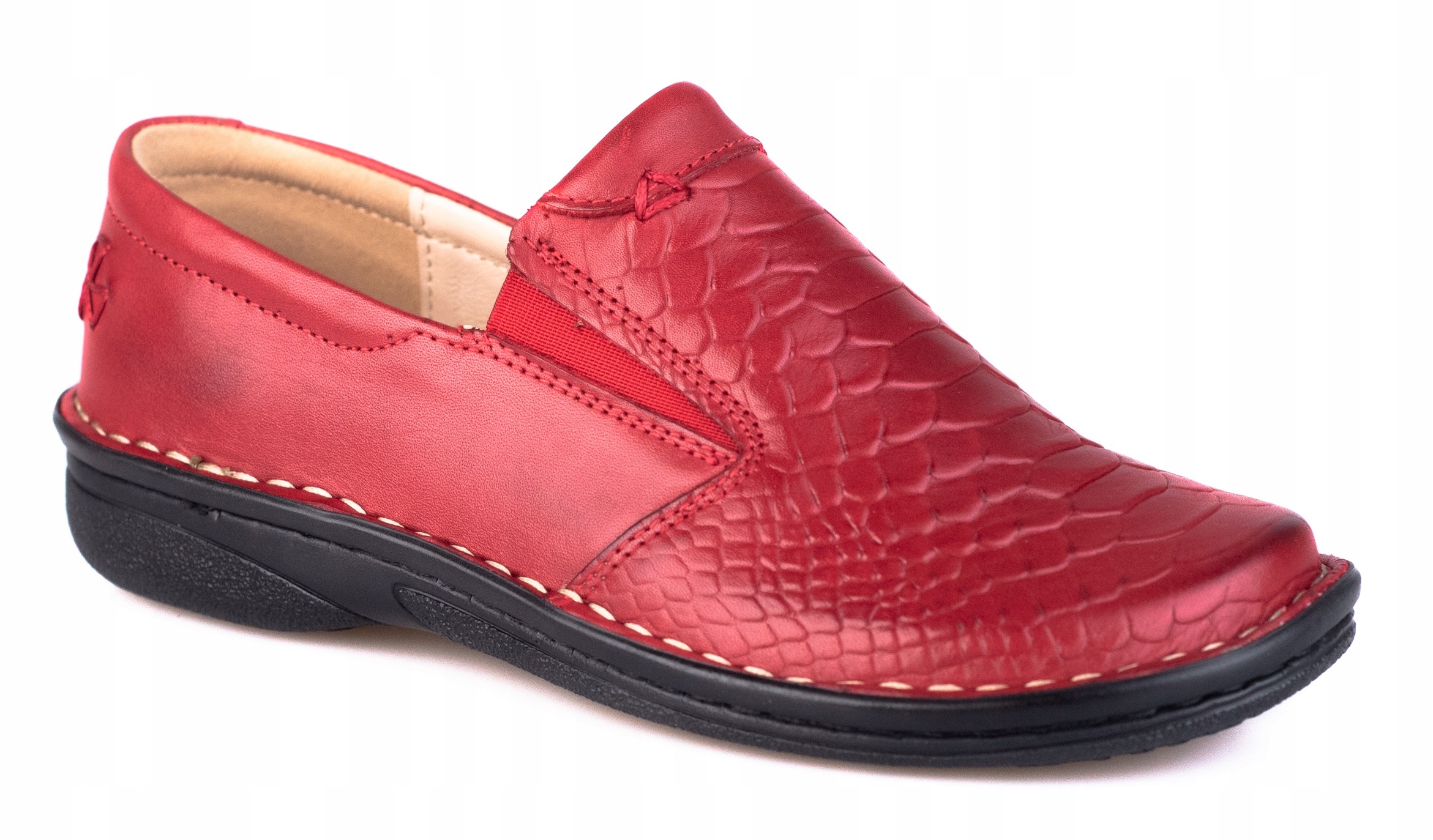 

skórzane półbuty damskie Papilion wysoka tęgość