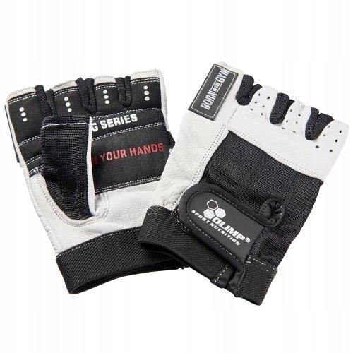 Olimp Rękawice One White L Na Siłownie Skóra Rękawiczki Gym Gloves