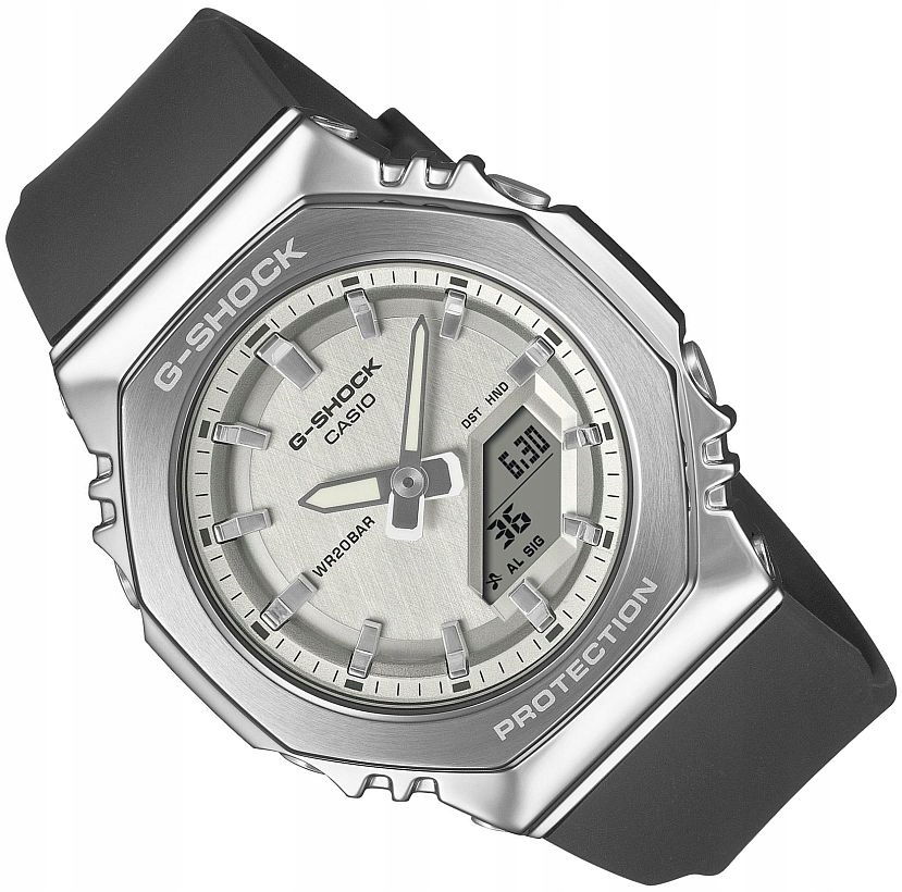 Módní Sportovní Dámské Hodinky Casio G-shock GM-S2110-1A7ER G-steel 40 mm
